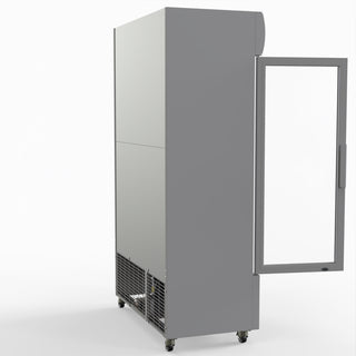 730L Two Glass Door Colourbond Upright Drink Fridge - Thermaster LG-730P