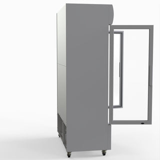 730L Two Glass Door Colourbond Upright Drink Fridge - Thermaster LG-730P