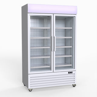 800L Upright Double Glass Door Freezer – - Thermaster LG-800PF