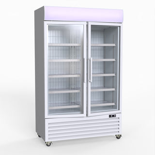 800L Upright Double Glass Door Freezer – - Thermaster LG-800PF