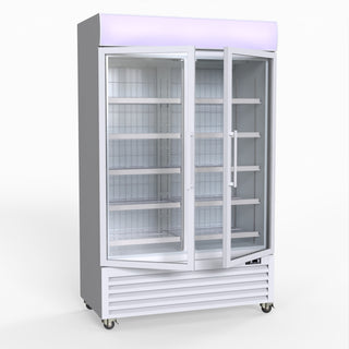 800L Upright Double Glass Door Freezer – - Thermaster LG-800PF