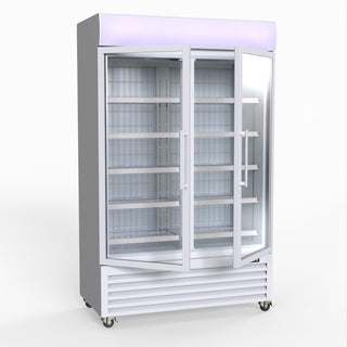 800L Upright Double Glass Door Freezer – - Thermaster LG-800PF