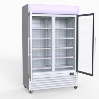 800L Upright Double Glass Door Freezer – - Thermaster LG-800PF