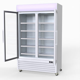 800L Upright Double Glass Door Freezer – - Thermaster LG-800PF