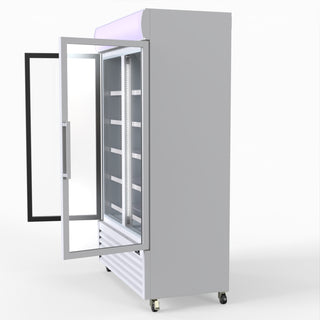 800L Upright Double Glass Door Freezer – - Thermaster LG-800PF