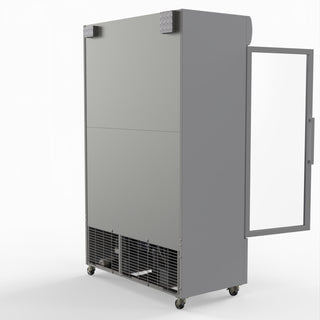 800L Upright Double Glass Door Freezer – - Thermaster LG-800PF