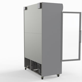 800L Upright Double Glass Door Freezer – - Thermaster LG-800PF