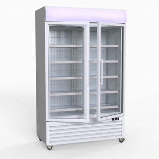 800L Upright Double Glass Door Freezer – - Thermaster LG-800PF