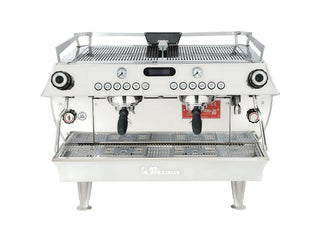 La Marzocco GB5 X ABR - 2 Group Commercial Espresso Machine Stainless High Feet - Brand New