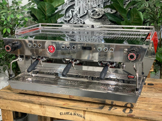 La Marzocco KB90 - 3 Group Red & Stainless Commercial Espresso Machine - Brand New