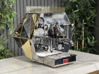 La Pavoni Diamantina - 1 Group Stainless & Gold - Brand New