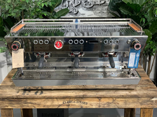 La Marzocco KB90 - 3 Group Commercial Espresso Machine Peach & Stainless - Brand New