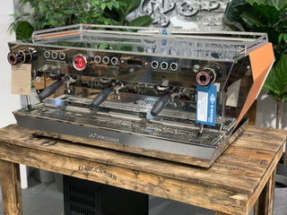 La Marzocco KB90 - 3 Group Commercial Espresso Machine Peach & Stainless - Brand New