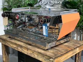 La Marzocco KB90 - 3 Group Commercial Espresso Machine Peach & Stainless - Brand New