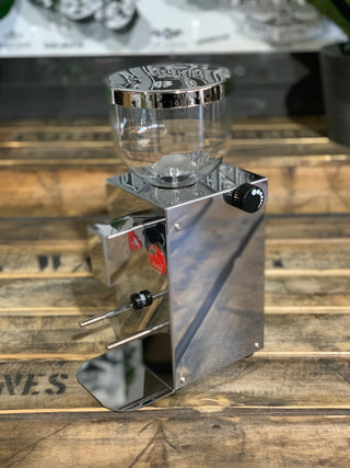 La Pavoni Kube Mill V2 Coffee Grinder Chrome - Brand New