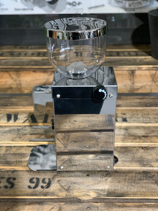 La Pavoni Kube Mill V2 Coffee Grinder Chrome - Brand New