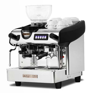 Expobar MegaCrem - 1 Group Commercial Espresso Machine Stainless Steel & Pearl - Brand New