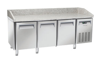 Saltas Marble Top Pizza Fridge 3 Door - MPB0030