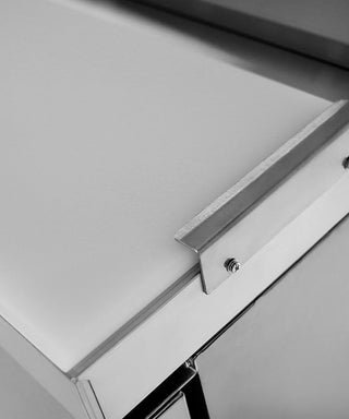 Atosa Double Door Pizza Prep Table Refrigerator MPF8202