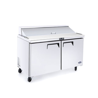 Atosa Double Door Sandwich Prep Table Refrigerator MSF8302