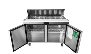 Atosa 2 Door Sandwich Prep Table Refrigerator 1530 Mm MSF8303