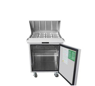 Atosa 1 Door Sandwich Prep Table Fridge - 698mm MSF8305