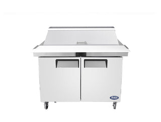 Atosa 2 Door Sandwich Prep Table Fridge - 1225mm MSF8306