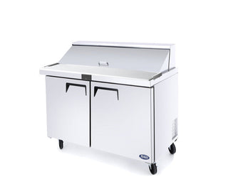 Atosa 2 Door Sandwich Prep Table Fridge - 1225mm MSF8306