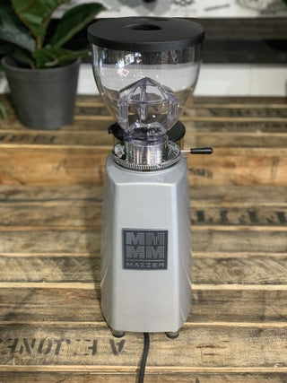 Mazzer Mini B On Demand Silver - Brand New