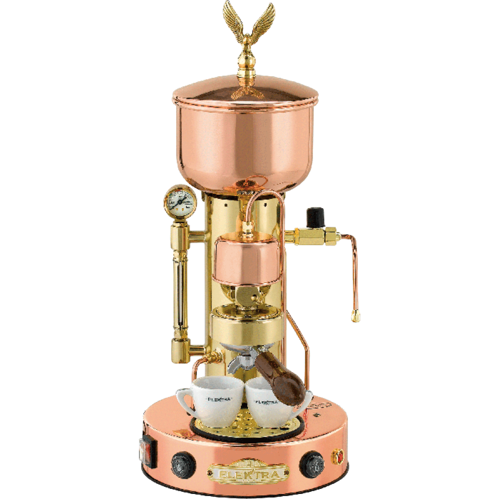 Micro Casa Semi Auto Espresso Machine - Copper/Brass