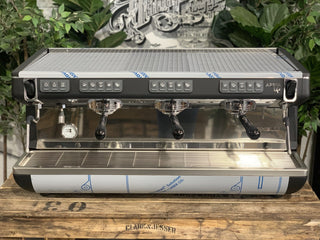Nuova Simonelli Appia Life High Cup - 3 Group Black & Stainless - Brand New