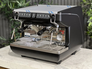Nuova Simonelli Appia Life Compact High Cup - 2 Group Commercial Espresso Machine - Black