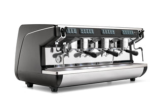 Nuova Simonelli Appia Life Timer - 3 Group Commercial Espresso Machine Black - Brand New