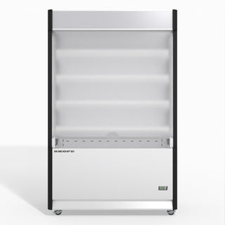 Skope OD1100N Open Deck Fridge - Low Sign - White - OD1100N.LS.FM