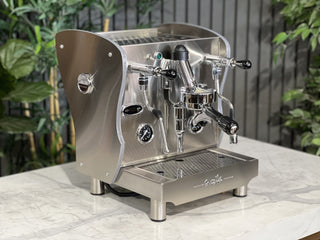 Orchestrale Nota PID - 1 Group Commercial Espresso Machine Stainless w/ Side Lights - Brand New