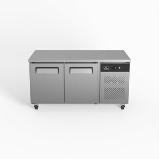 AG Two Door Commercial Worktop / Under Bench Fridge 800mm Depth- AG Equipment AG-PAX2100TN