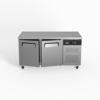 AG Two Door Commercial Worktop / Under Bench Fridge 800mm Depth- AG Equipment AG-PAX2100TN