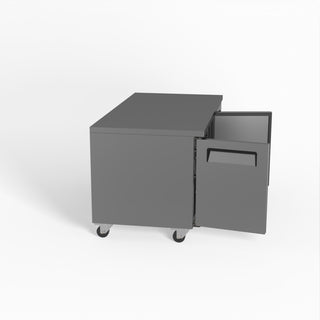 AG Two Door Commercial Worktop / Under Bench Fridge 800mm Depth- AG Equipment AG-PAX2100TN