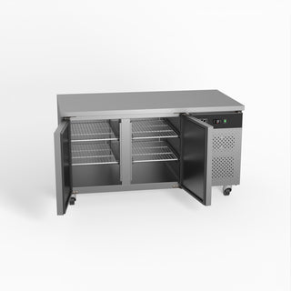 AG Two Door Commercial Worktop / Under Bench Fridge 800mm Depth- AG Equipment AG-PAX2100TN