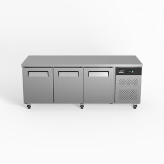 AG Three Door Commercial Worktop / Under Bench Fridge 800mm Depth- AG Equipment AG-PAX3100TN