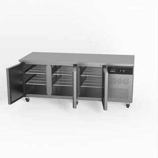 AG Three Door Commercial Worktop / Under Bench Fridge 800mm Depth- AG Equipment AG-PAX3100TN