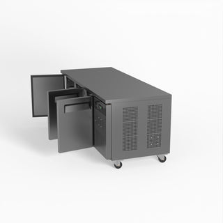 AG Three Door Commercial Worktop / Under Bench Fridge 800mm Depth- AG Equipment AG-PAX3100TN