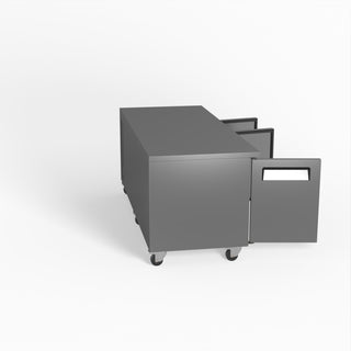 AG Three Door Commercial Worktop / Under Bench Fridge 800mm Depth- AG Equipment AG-PAX3100TN