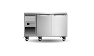 Skope ProSpec Two Solid Door Underbench GN 1/1 Fridge 288L - PG11.UBR.2.SD