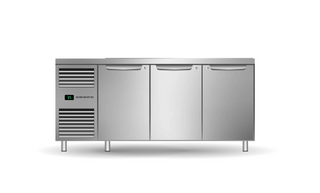 Skope Three Solid Door Salad Preparation GN1/3 Fridge - PG13.PPS.3.SD