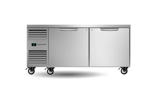 Skope Two Solid Door Underbench GN2/1 Freezer 498L - PG21.UBF.2.SD