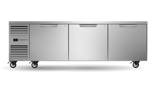 Skope Three Solid Door Underbench GN2/1 Fridge 768L - PG21.UBR.3.SD