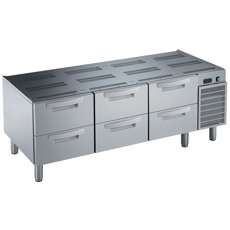 Zanussi 1600mm 6 Drawer Refrigerated Base