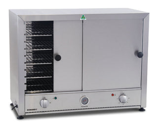Roband Pie and Food Warmer Stainless Steel Door and Back - 50 Pies - PM50S
