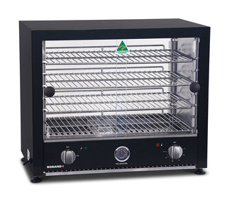 Roband Black Pie Master Pie & Food Warmer - 50 Pies - PMB50L